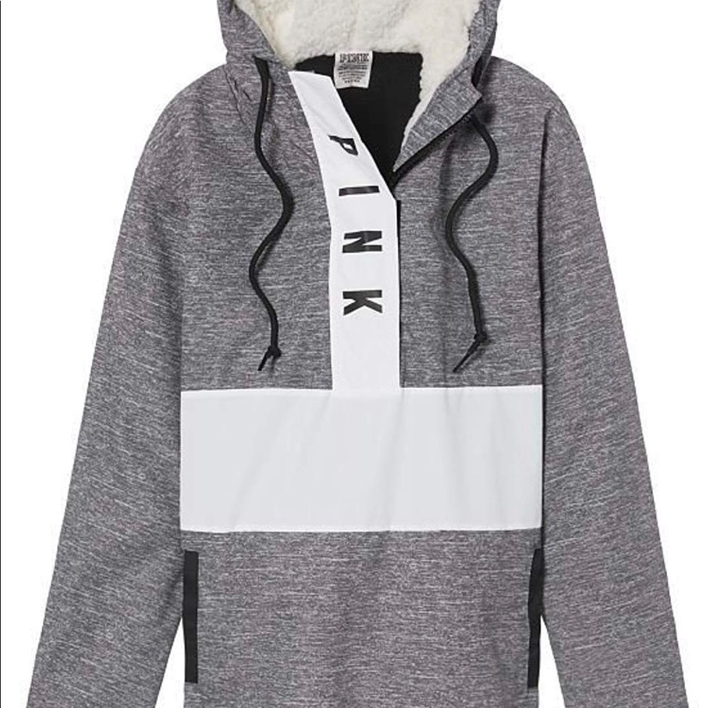 Victoria’s Secret PINK Sherpa-Lined Windbreaker